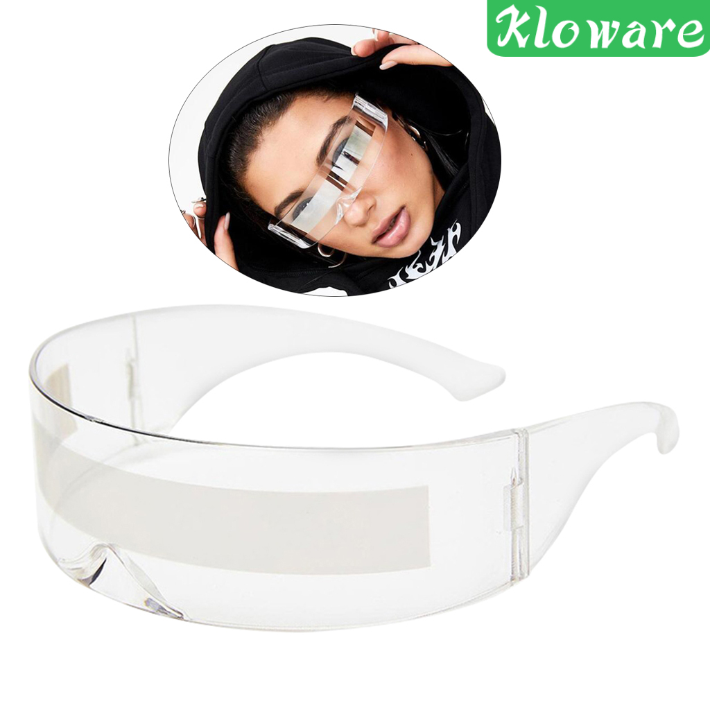 [KLOWARE]Space Party Cosplay Costume Futuristic One-piece Bar Novelty Glasses Red