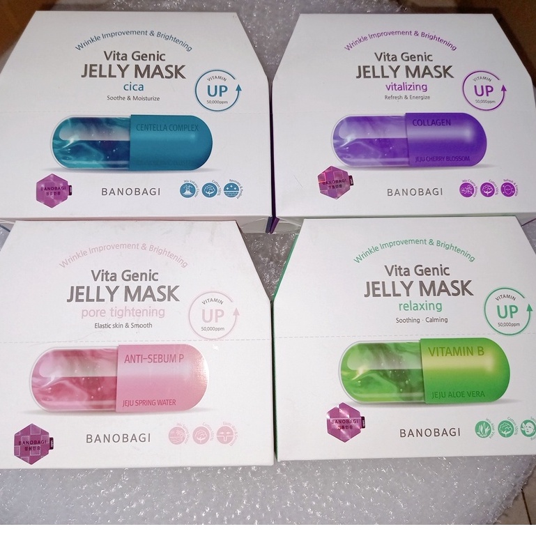 Mặt Nạ Vita Genic Jelly Mask BANOBAGI Vitamin A B C E