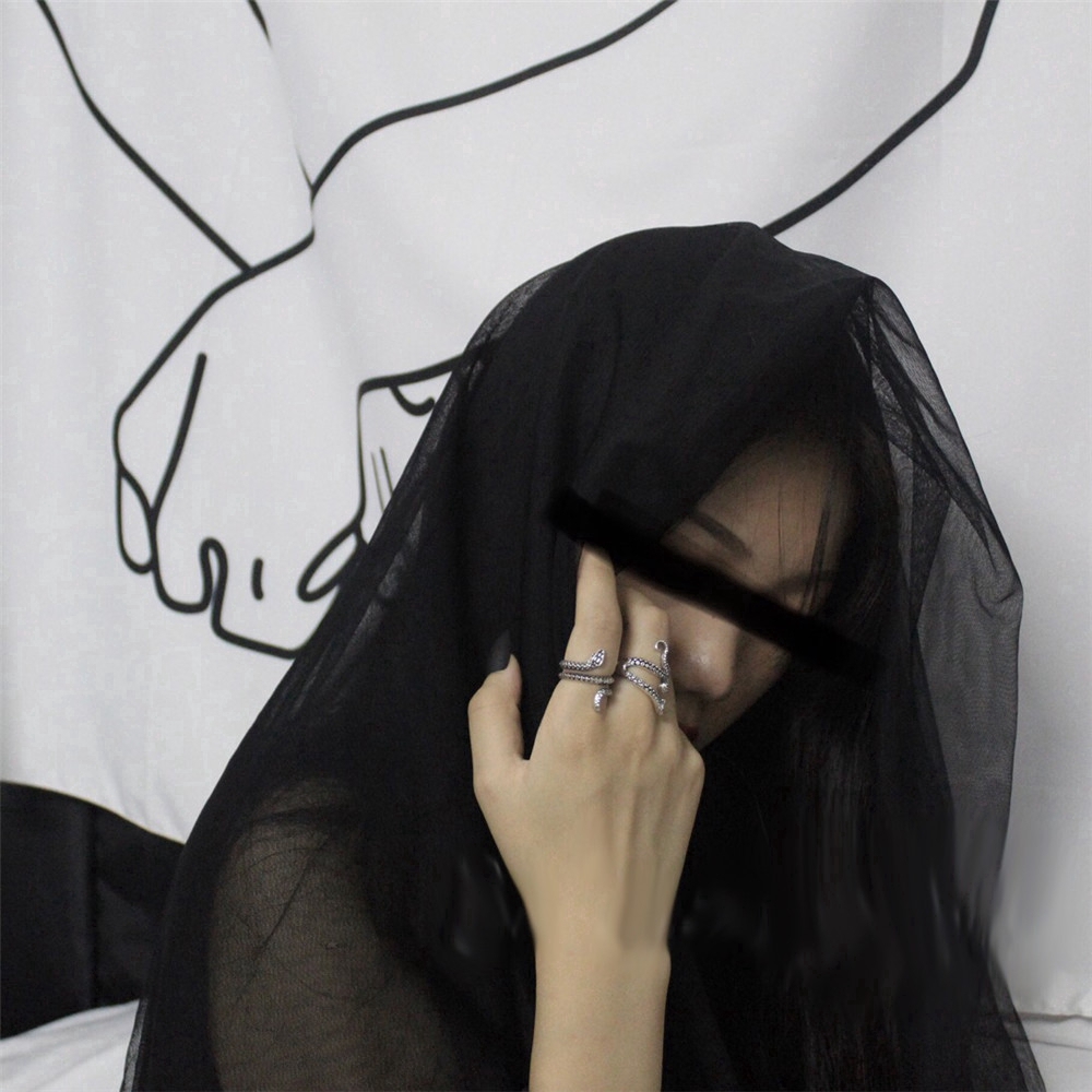 Nhẫn Hợp Kim Hình Rắn Thời Trang Cho Nam Và Nữ