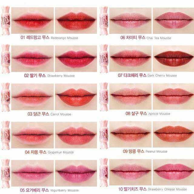 Son The Saem mousse candy tint
