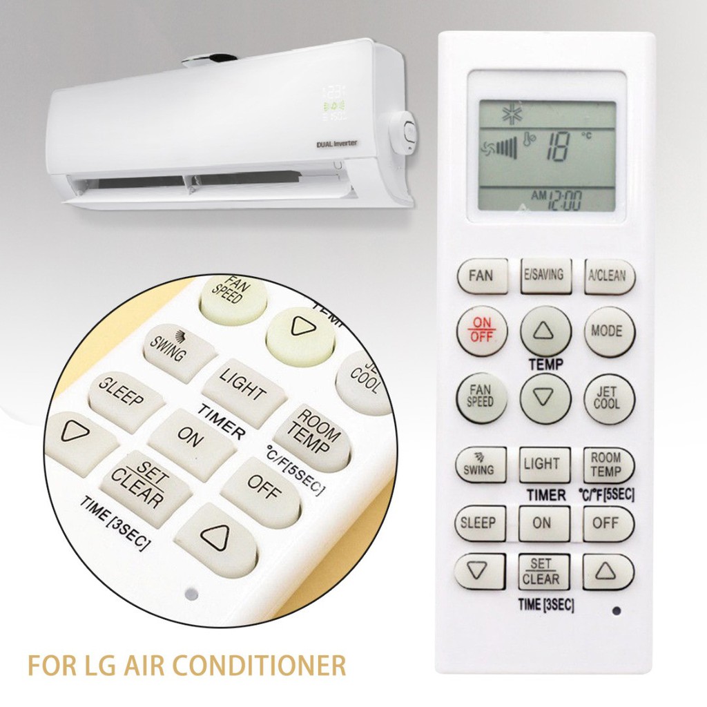 Điều khiển điều hoà LG - Remote máy lạnh LG loại đẹp [chọn mẫu]