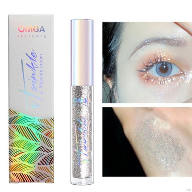 Mascara kim tuyến lấp lánh 💯 Chuốt mi nhũ OMGA