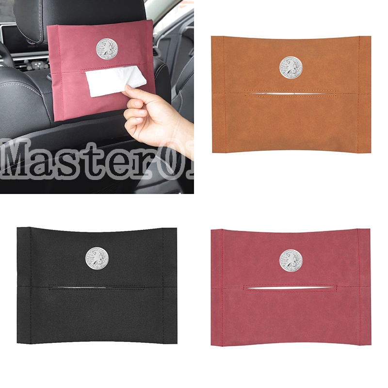 1 hộp đựng khăn giấy gắn tấm che nắng ghế ngồi xe hơi Peugeot 308 208 207 407
