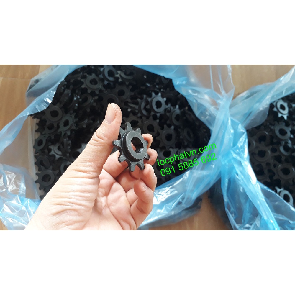 3 Bánh răng xe đạp điện, nhông 9 răng trục 11 mm lỗ trong 3x-T119R