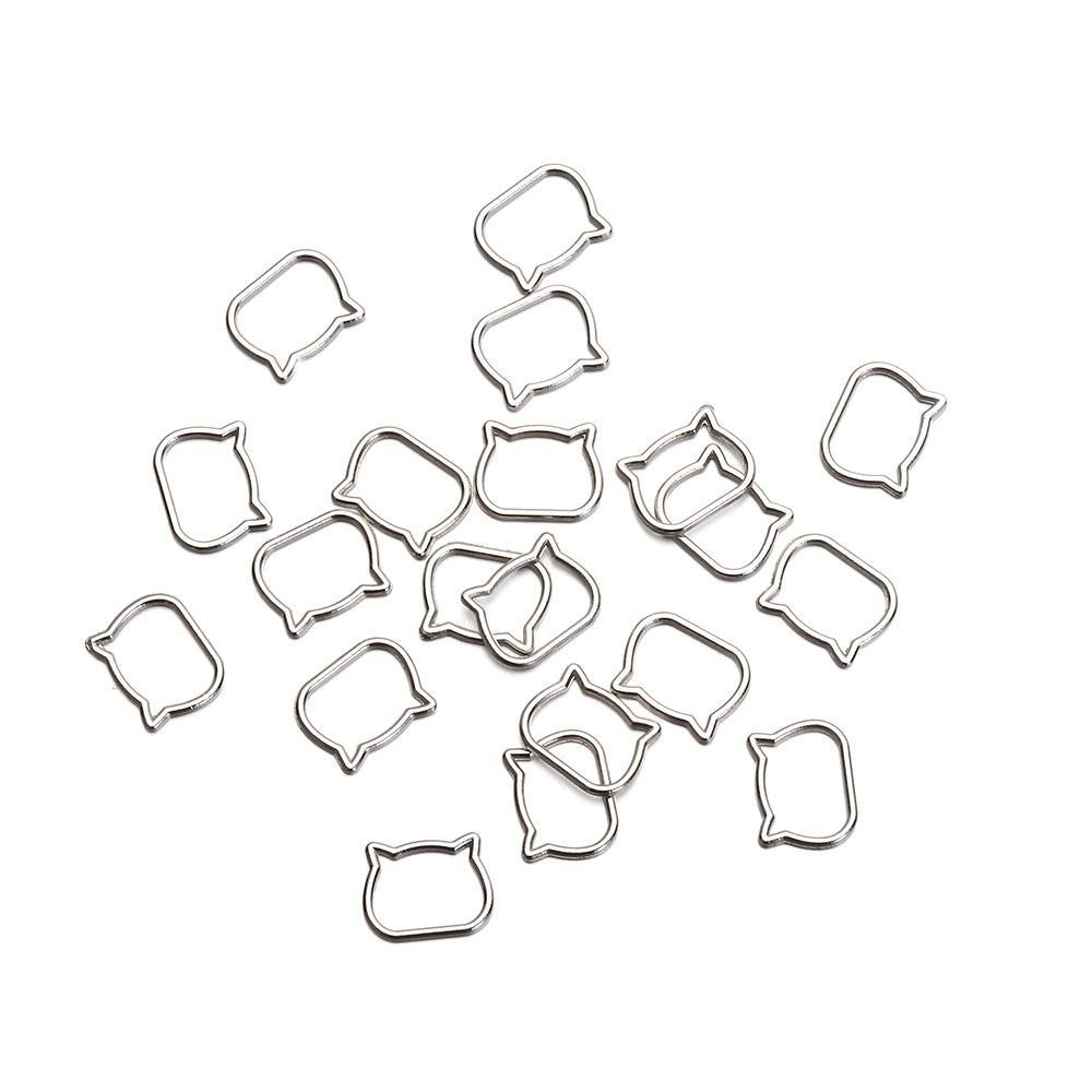 BEBETTERM Set 20 Đầu Mèo May Quần Áo Búp Bê OB11 9 * 11mm