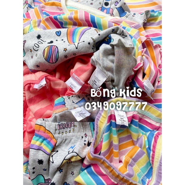 Bộ Hè Bé Gái Cotton Hàh Tinh Next