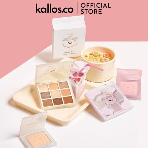[TEM + BILL CHÍNH HÃNG] Phấn Mắt Má Hồng Etude House Play Color Eyes Milky New Year 2021, Milk Cheek, Milk Tone Up Base | BigBuy360 - bigbuy360.vn