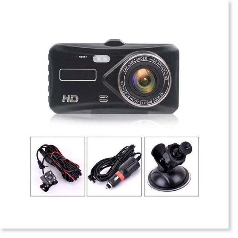 Camera Hành Trình Ô Tô Dual lens DVR, Màn Hình Cảm Ứng 4 Inch Full HD,Cam lùi rõ nét, Độ Phân Giải Cao Bảo Hành 12 Tháng | BigBuy360 - bigbuy360.vn