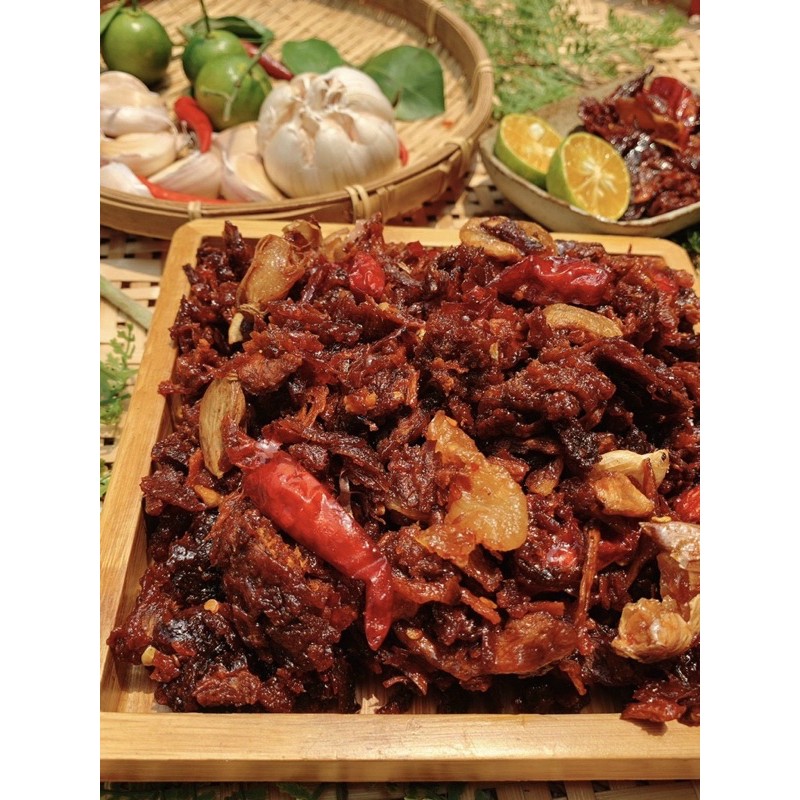 khô bò rim mật ông 250gam