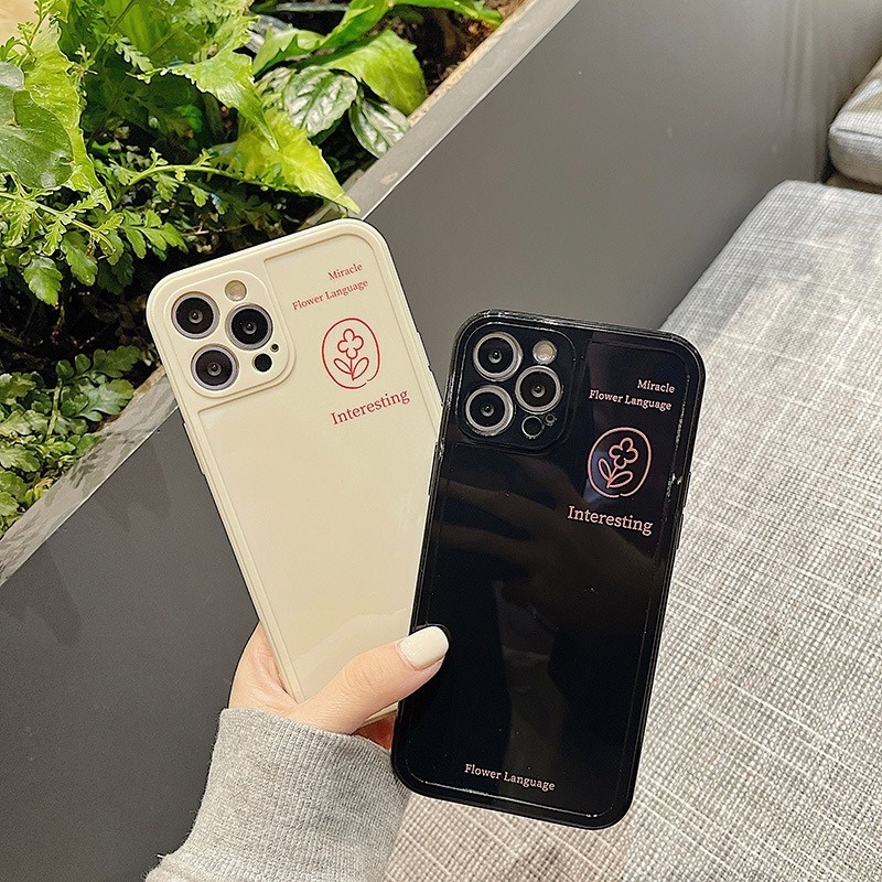 Ốp Điện Thoại Họa Tiết Khung Ảnh Đơn Giản Thời Trang Cho iPhone 13mini 11/12pro iphone678plus/xsmax/xr