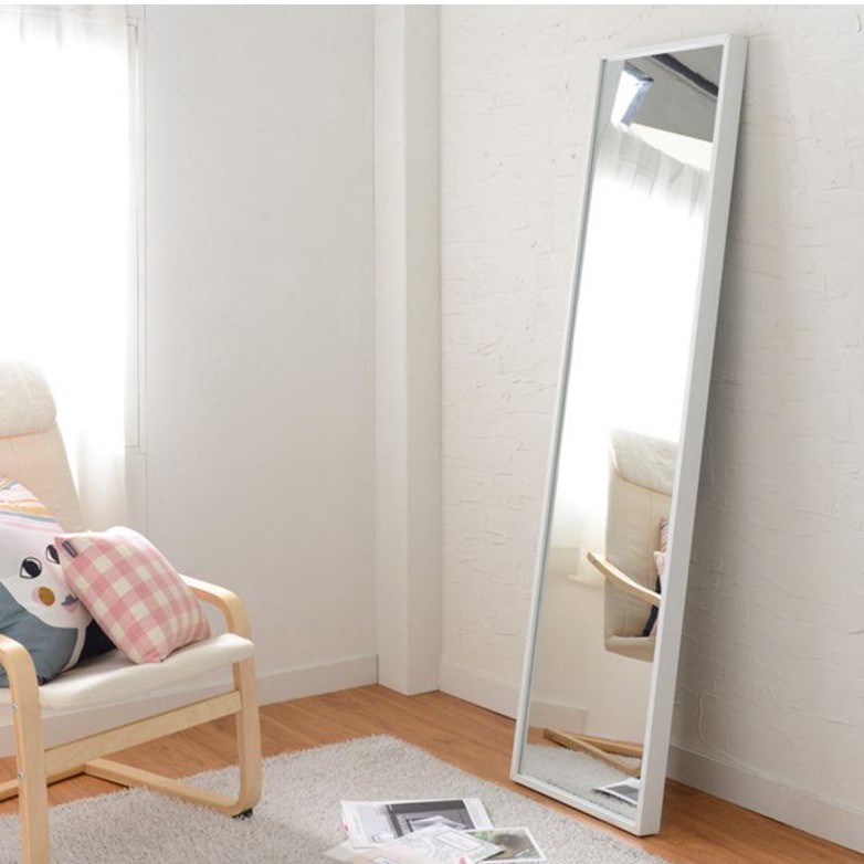 Gương Soi Toàn Thân Khung Gỗ Có Chân Tự Đứng Size 40 - STANDING MIRROR - ORI NỘI THẤT HÀN QUỐC