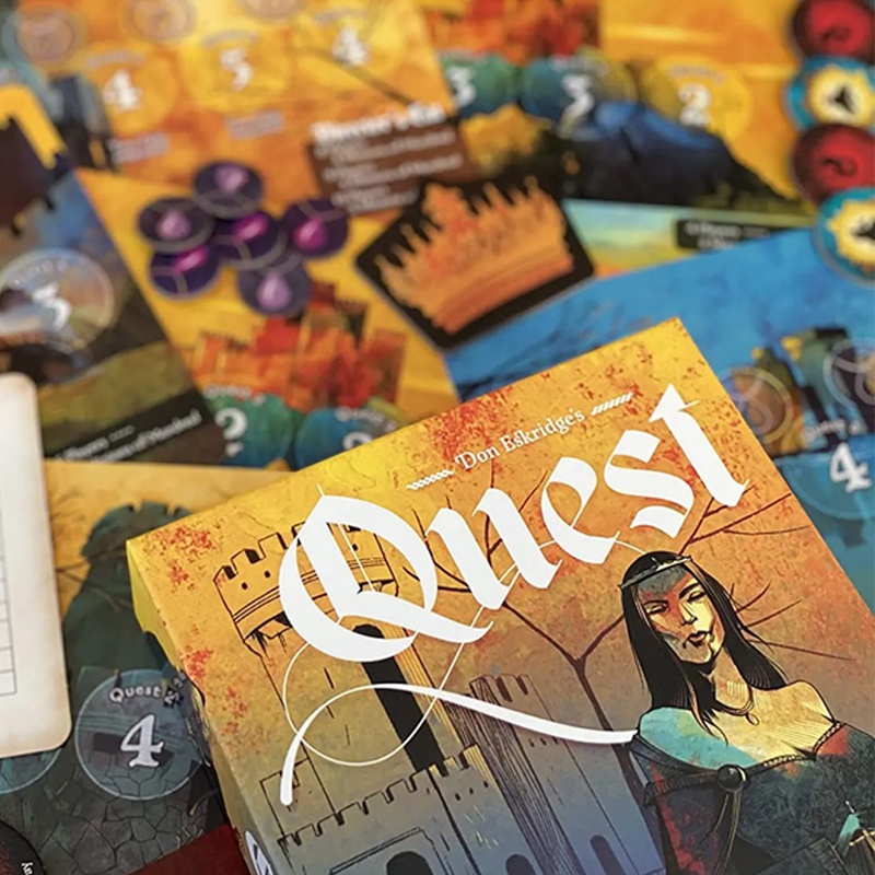 Quest A new fast-paced way to play The Resistance：Avalon Card Game