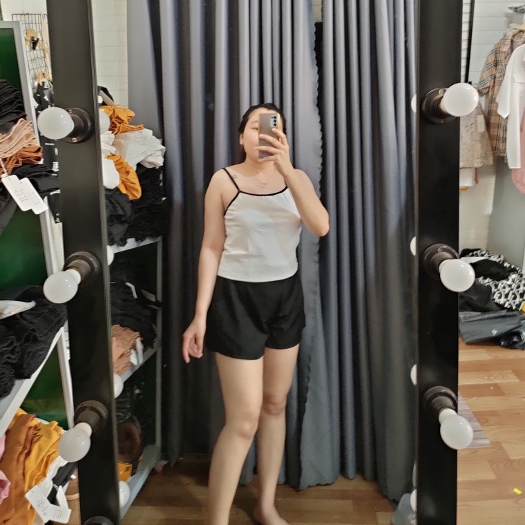 Quần đùi xếp ly bigsize nữ, Quần bigsize nữ ngoại cỡ từ 60-100kg QDXL