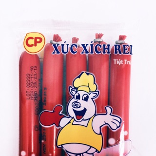 1 gói xúc xích tiệt trùng CP (gói 100g/5 cây)