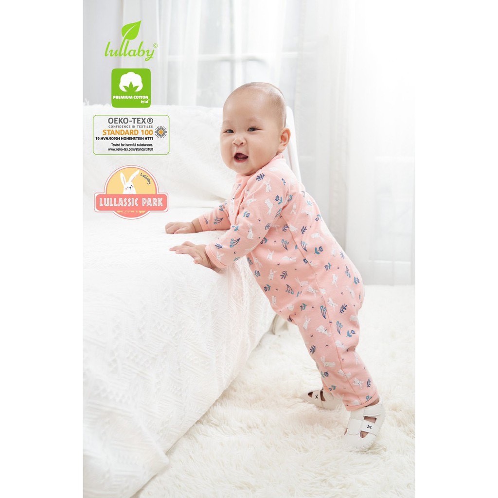 [FAFRINW04 giảm tối đa 30k]Body sleep suit họa tiết Lullaby cho bé