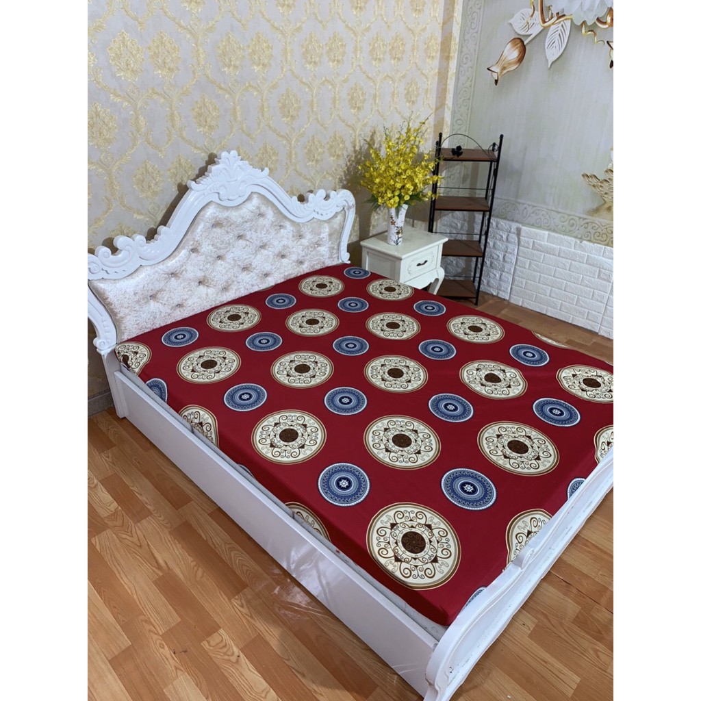 Ga chống thấm cotton hoa văn,chát chọn mẫu,1m8x2m