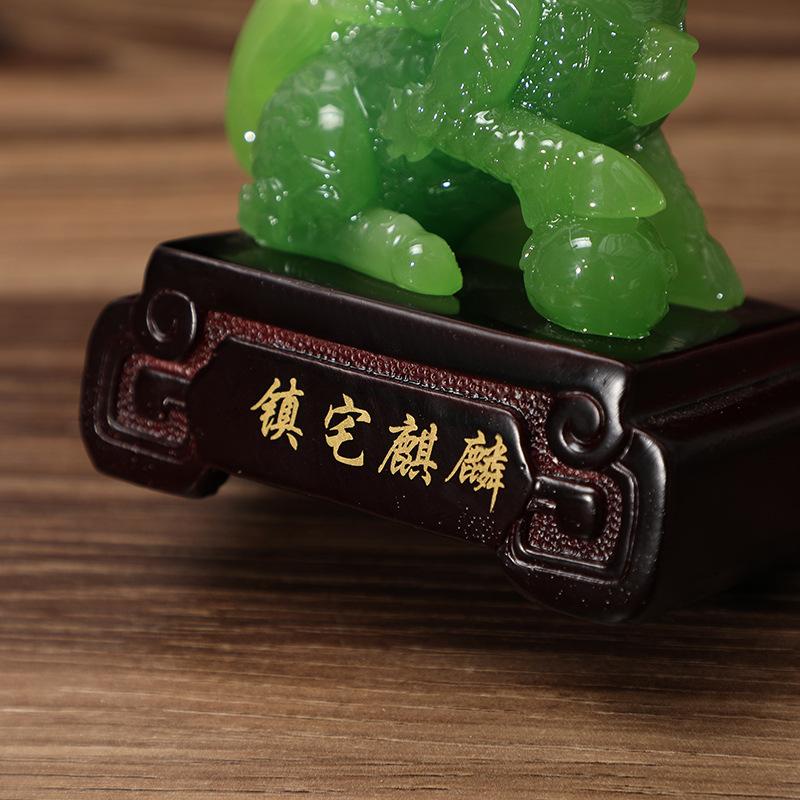 Cặp tỳ hưu chiêu tài phong thủy tài lộc - Combo 2 Ngọc Tỳ Hưu