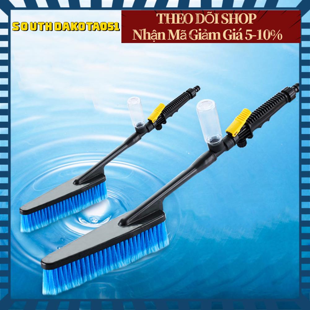 Bàn Chải Vệ Sinh Xe Hơi/Nhà Bếp Có Bình Xịt Xà Phòng Tiện Dụng