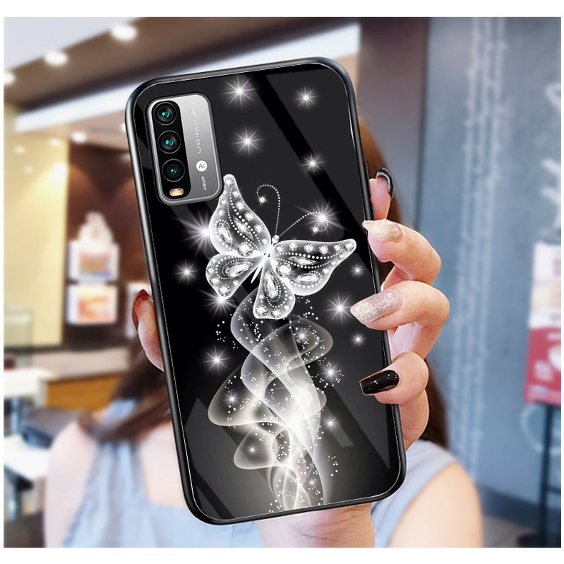 Ốp Lưng XIAOMI REDMI 9T/ POCO M3 Ốp kính bóng cao cấp mới nhất