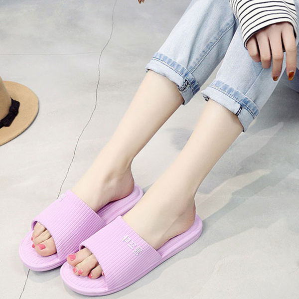 Summer New Korean Style Bath Non-Slip Slippers in Bathroom