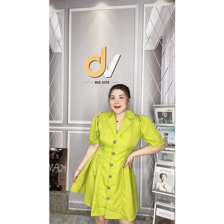 Đầm cổ vest Bigsize 60-95kg