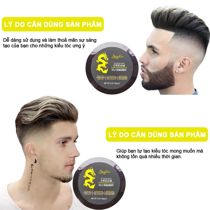 Sáp vuốt tóc rồng Billy Jealousy chính hãng SEAGULL STORE