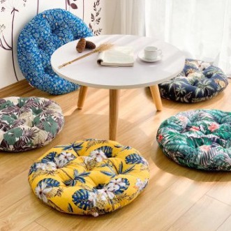 Bàn ngồi bệt kiểu Nhật hình tròn chân làm từ gỗ tự nhiên làm bàn trà, bàn cafe, bàn sofa, bàn để đồ tiện ích