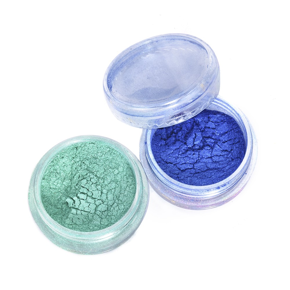 Set 12 lọ bột màu làm sáp / mỹ phẩm / acrylic resin