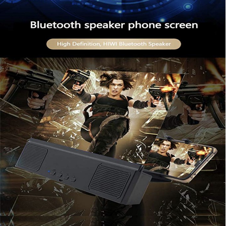 Giá đỡ điện thoại Cinema Smartphone 5D kèm loa Bluetooth