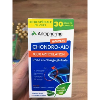 [Mẫu mới] Viên bổ xương khớp Chondro Aid Arkopharma Pháp 120v