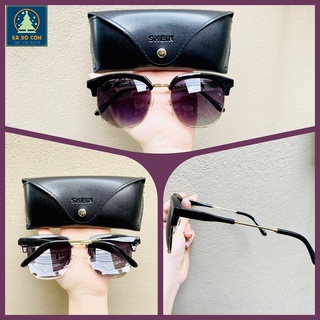 Kính râm Shein dáng clubmaster fullbox của hãng, mới 100% đầy đủ hộp và khăn