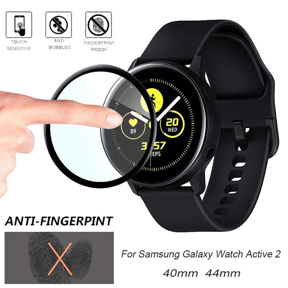 GOGOUP Miếng Dán Viền Cong 3D Siêu Mỏng Chống Trầy Bảo Vệ Cho Đồng Hồ Samsung Galaxy Watch Active 2