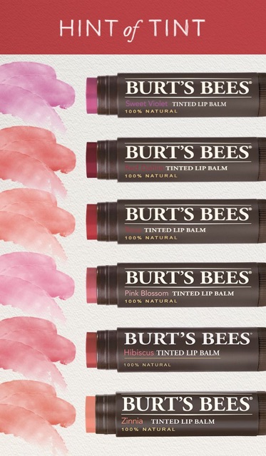 🌈Son dưỡng có màu BURT'S BEES Tinted Lip Balm - 100% thiên nhiên tuyệt đối 🌈