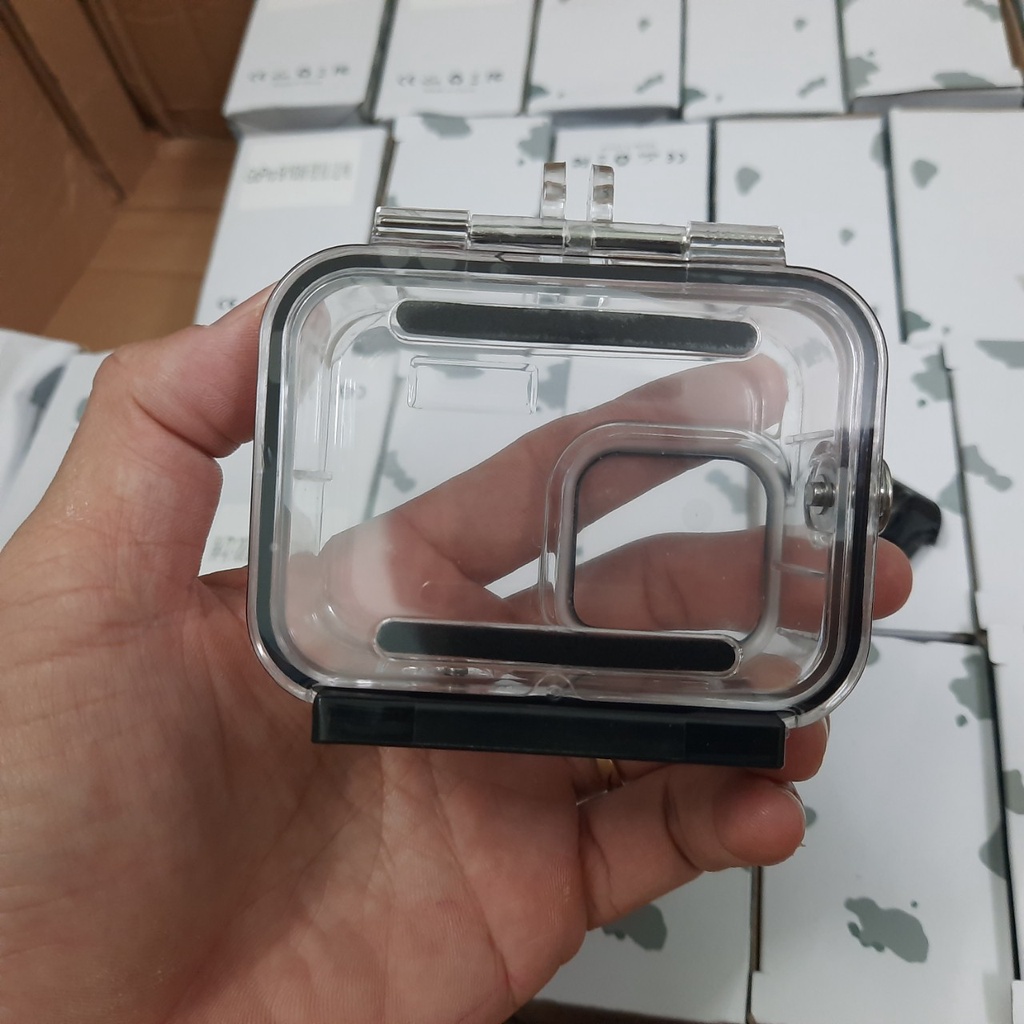 Case chống nước Gopro hero 10/9/ 8 black bằng mica trong suốt chống nước độ sâu lên tới 45m
