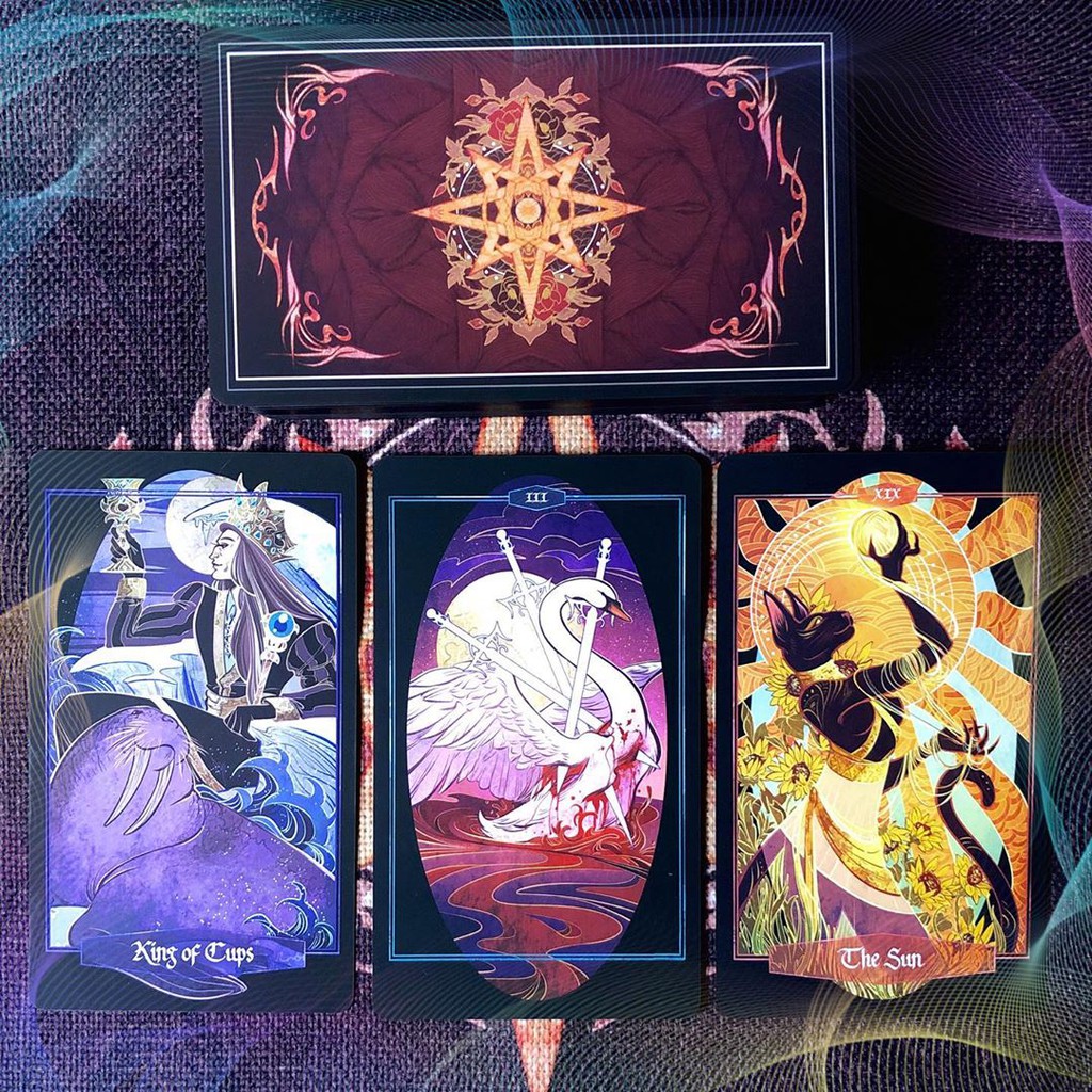 Bài Children of Litha Tarot Black Edition