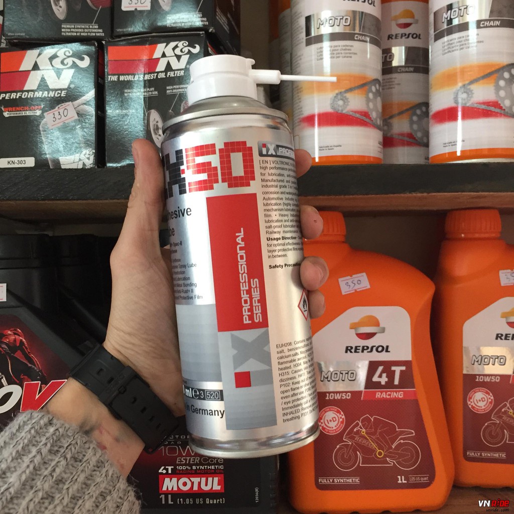 Xịt Dưỡng Sên VOLTRONIC IX50 400ml - Dưỡng sên cao cấp Đức dành cho PKL, PNK