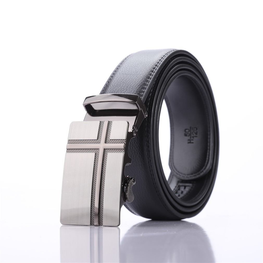 Thắt lưng nam da cổ điển DETU khóa cài tự động PL3032