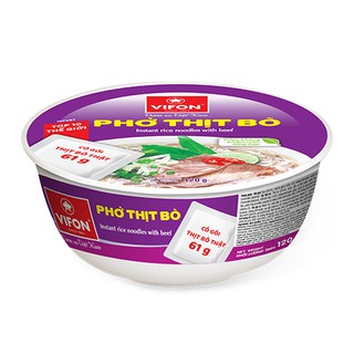 Phở Bò Vifon 120g thùng 12 tô