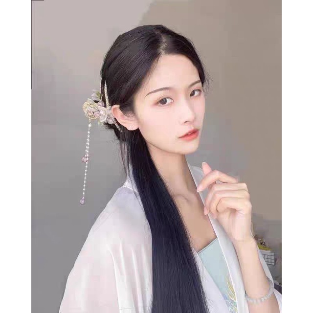 Kẹp tóc phong cách cổ trang hàng có sẵn