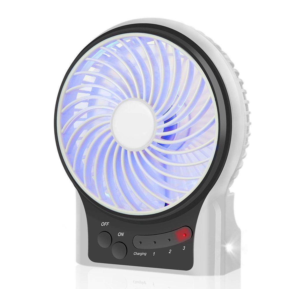 Quạt Mini Để Bàn Có Thể Điều Chỉnh Và Sạc Lại Tiện Dụng
