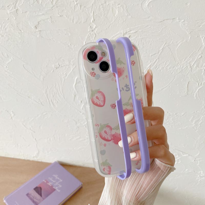 Ốp Điện Thoại TPU Silicon Mềm Chống Bụi Chống Sốc 2 Trong 1 Cho IPhone 13 11 12 Pro Max 7 8 Plus X XR XSMAX