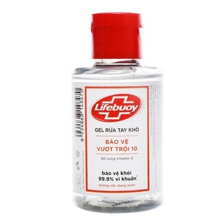 Gel rửa tay khô Lifebuoy bảo vệ vượt trội chai 100ml