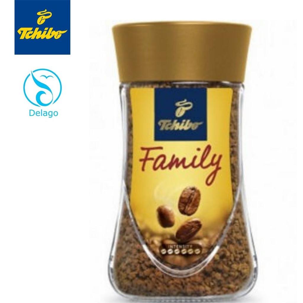 Cà phê hòa tan Tchibo Family  hộp 200g