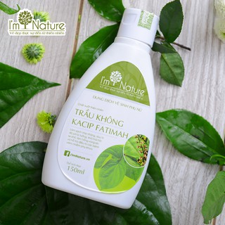 Dung dich vệ sinh phụ nữ trầu không và kacip fatimal