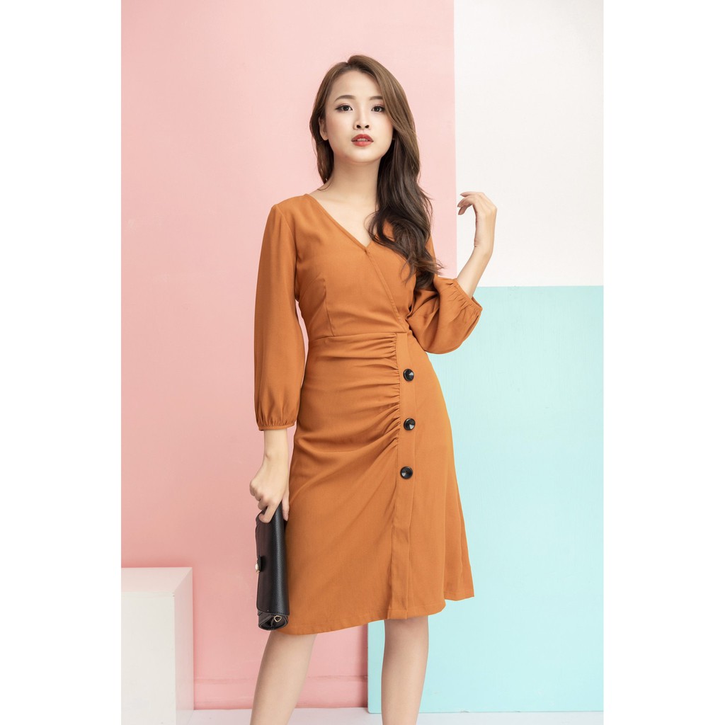 Váy Suông Xẻ Tà Full Màu | BigBuy360 - bigbuy360.vn