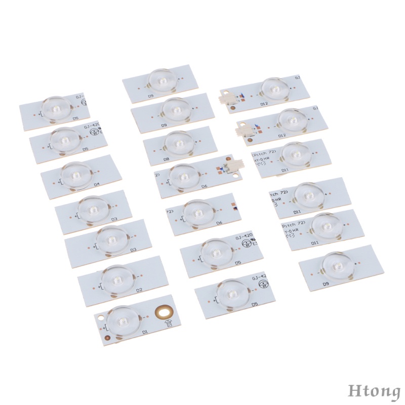 Set 20 Đèn Led Smd 6v Cho Tv 32-65in
