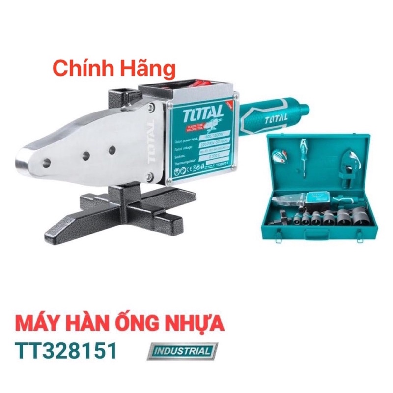 TOTAL Máy Hàn Ống Nhựa 800W TT328151 (Cam kết Chính Hãng 100%)