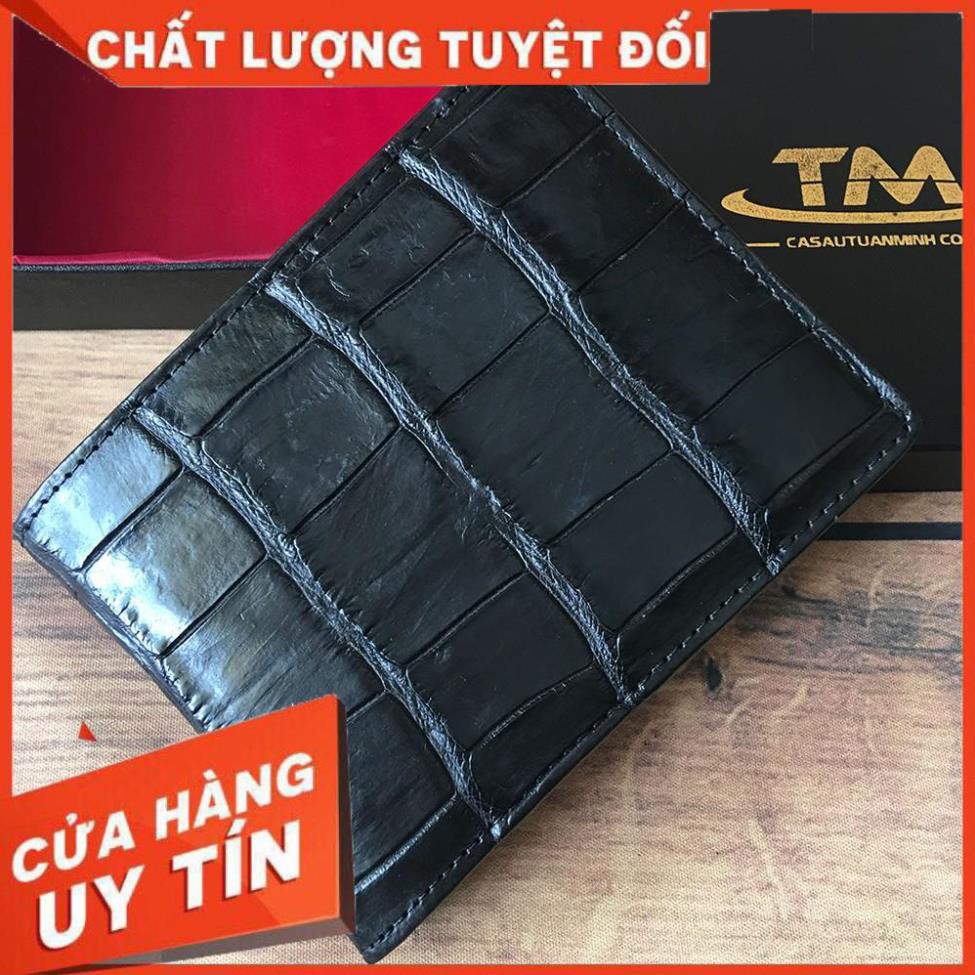 [ Da Cao Cấp 100% ] Ví Nam Da Cá Sấu - Bóp Nam Da Cá Sấu | BigBuy360 - bigbuy360.vn