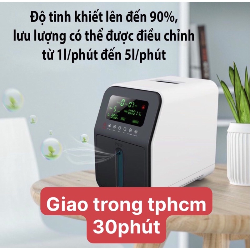 Máy tạo oxy y tế 5lít có giọng nói(hàng sẵn)