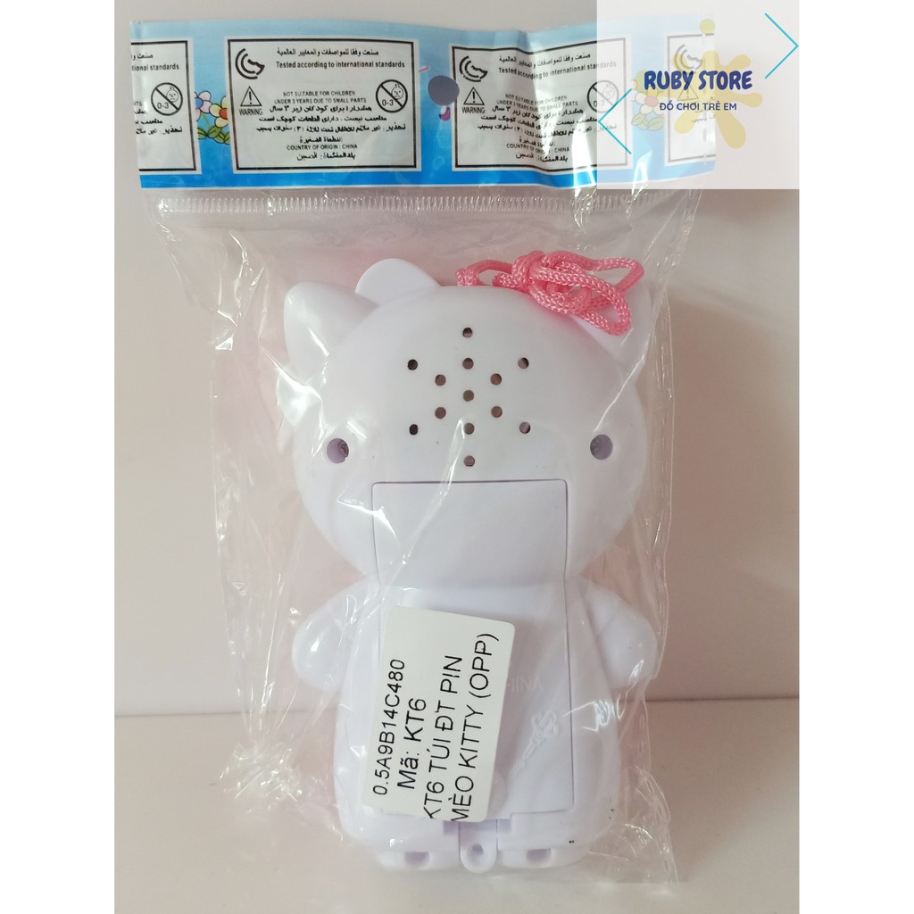 ĐỒ CHƠI ĐIỆN THOẠI PIKACHU/ KITTY CÓ DÂY ĐEO CỔ CHO BÉ